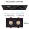 Luxrite Double Head Adjustable LED Recessed Downlight 5 CCT Selectable 2700K-5000K 24W 1400LM Dimmable Black LR32184-1PK - alternate 4